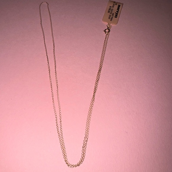 Jewelry - Womens 10 kt yellow gold ladies 18” chain. .35 grams
